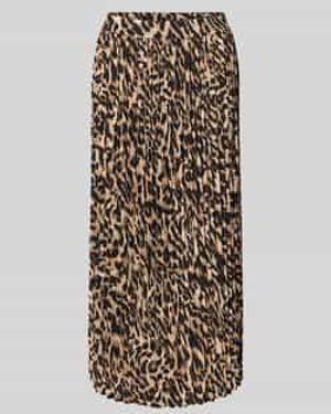 Betty Barclay Midirok Met Plissévouwen En Elastische Band - Zwart