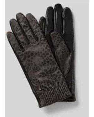 Roeckl Sports Regular Fit Handschoenen Van Echt Leder, Model 'Serengeti' - Zwart