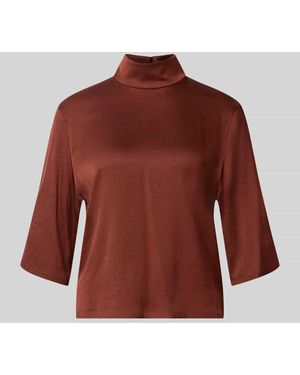 DRYKORN Regular Fit Bluse mit Stehkragen Modell 'Aletia' - Rot