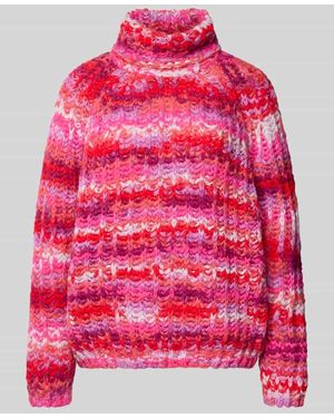Smith & Soul Rollkragenpullover mit Alpaka-Anteil - Rot