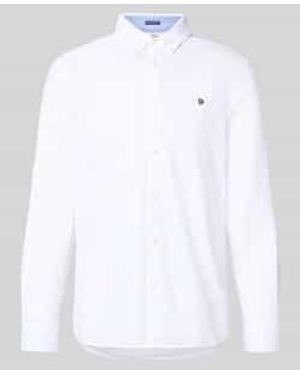 Superdry Casual Overhemden - Wit