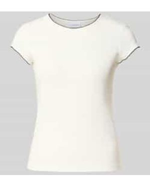 Comma, T-Shirts - Wit
