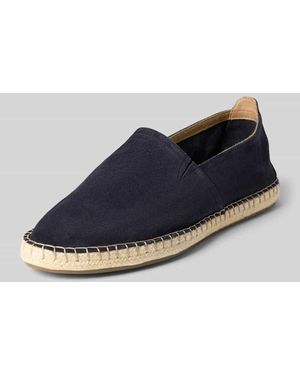 Joop! Espadrilles mit Motiv-Prägung Modell 'velluto stampa lias' - Blau