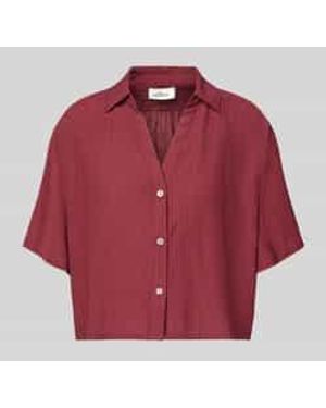S.oliver Blouses Korte Mouw - Rood