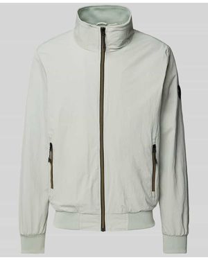 Cars Jeans Jacke Mit Stehkragen Modell 'Ysak' - Grau