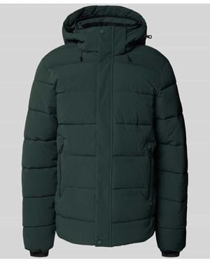 Icepeak Steppjacke mit Kapuze Modell 'BIXBY' - Grün