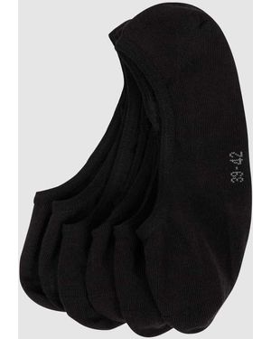 S.oliver Füßlinge Mit Label-Details Im 3Er-Pack - Schwarz
