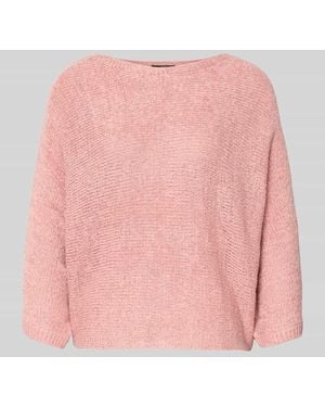 Zero Strickpullover mit 3/4-Arm - Pink