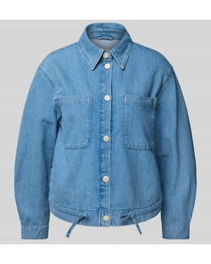 Tom Tailor Regular Fit Jeansjacke aus reiner Baumwolle - Blau