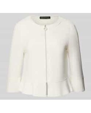 Betty Barclay Blazer Met 3/4-mouwen - Naturel