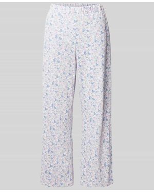 Marc O' Polo Comfort Fit Pyjama-Hose Aus Reiner Baumwolle - Weiß
