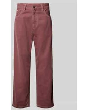 Carhartt Regular Fit Jeans - Rood