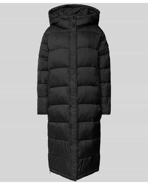 Frieda & Freddies Steppmantel mit Reißverschlusstaschen Modell 'CLEVELAND' - Schwarz