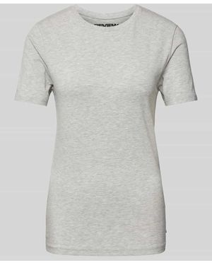 Review T-Shirt Mit Rundhalsausschnitt - Grau