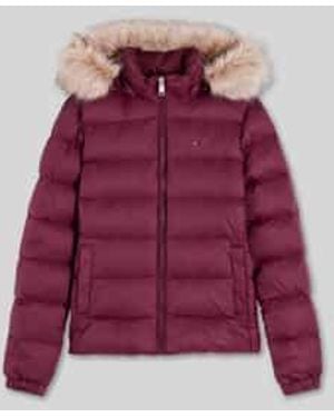 Tommy Hilfiger Donsjassen - Paars