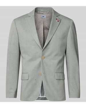 Atelier Torino Sakko Mit Brustleistentasche - Grau