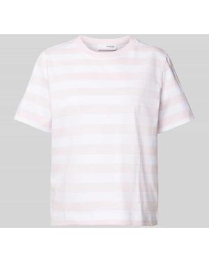 SELECTED T-Shirt Mit Rundhalsausschnitt Modell 'Essential' - Weiß