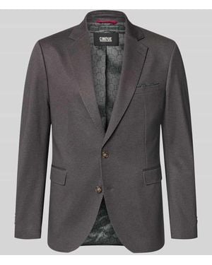 Cinque Regular Fit Sakko mit Viskose-Anteil Modell 'Data' - Schwarz