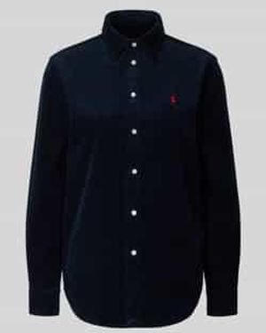Polo Ralph Lauren Regular Fit Overhemdblouse - Blauw