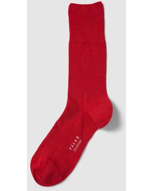 FALKE Socken Mit Woll-Anteil Modell 'Climawool' - Rot