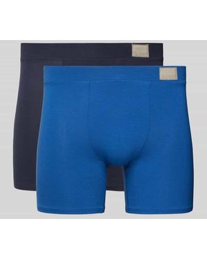 Sloggi Trunks Mit Teilungsnähten Im 2Er-Pack - Blau