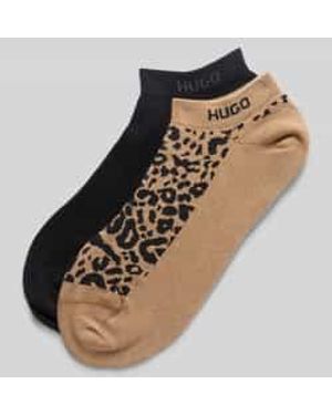 HUGO Sneakersokken - Zwart