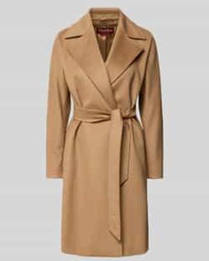Max Mara Max Mara Klassieke Lange Jassen - Naturel