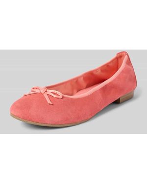 Tamaris Ballerinas mit Blockabsatz - Pink