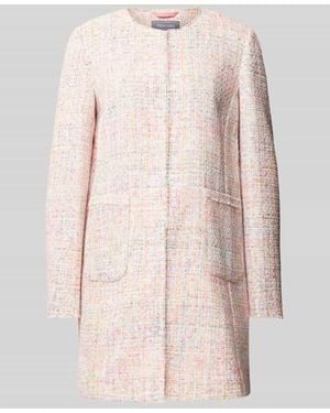 White Label Blazer mit Rundhalsausschnitt - Natur