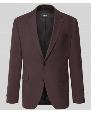 Cinque Regular Fit Sakko aus Baumwoll-Mix Modell 'Totti' - Lila