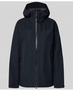 Peak Performance Regular Fit Jacke mit Logo-Print Modell 'Treeline' - Blau