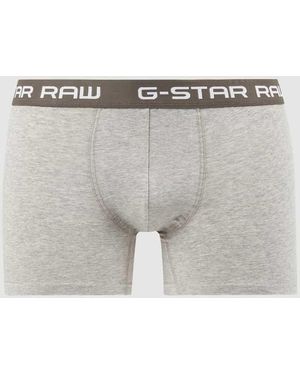 G-Star Trunks Aus Baumwoll-Elasthan-Mix - Grau