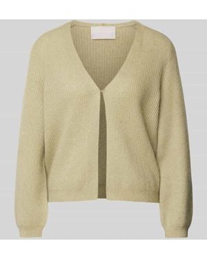 Hemisphere Strickjacke Mit Hakenverschluss - Natur