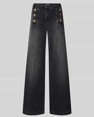 Seductive Wide & Loose Fit Jeans - Zwart