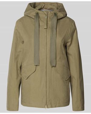 G Lab Jacke mit Pattentaschen Modell 'JANE' - Grün