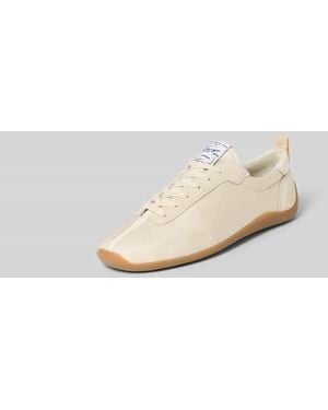 KENZO Sneaker mit Ziernähten - Natur