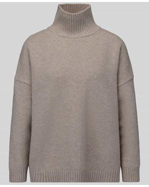 Weekend by Maxmara Loose Fit Pullover aus reiner Wolle Modell 'BORGIA' - Grau