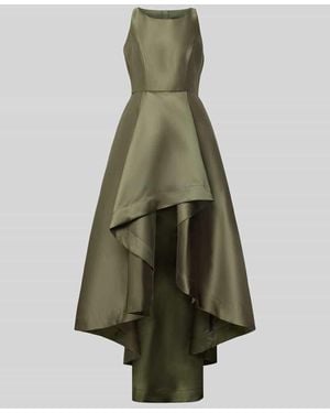 Adrianna Papell Abendkleid aus Satin - Grün