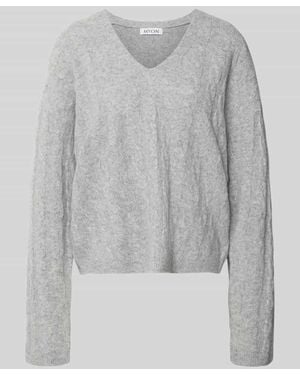 MYON Relaxed Fit Pullover aus reiner Baumwolle - Grau