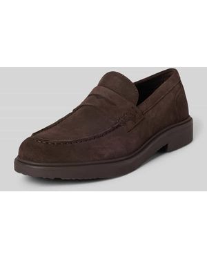 Geox Loafers mit Riegel Modell 'MASSIMIANO' - Braun