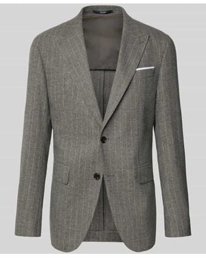Joop! Slim Fit Sakko aus Woll-Mix mit Viskose-Anteil - Grün