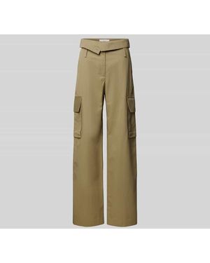 IRO Cargohose aus reiner Baumwolle - Natur