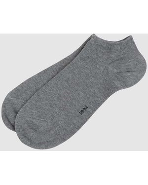 Esprit Sneakersocken Mit Stretch-Anteil Im 2Er-Pack - Grau