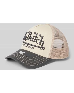 Von Dutch Trucker Cap mit Label-Stitching Modell 'RIVERSIDE' - Mehrfarbig