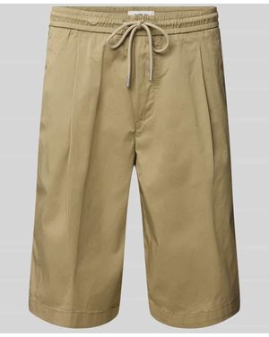 Replay Bermudas mit elastischem Bund und Tunnelzug - Natur