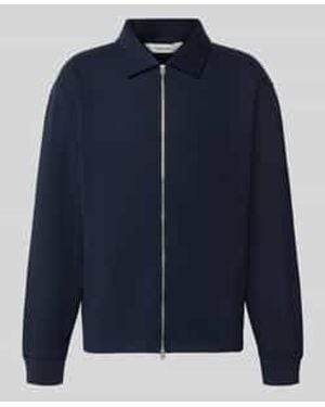 SELECTED Sweatvesten - Blauw