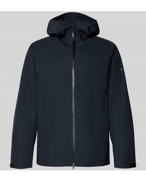 Peak Performance Regular Fit Jacke mit Logo-Print Modell 'Treeline' - Blau