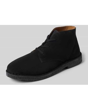 SELECTED Boots aus Rindsvelours Modell 'RICCO' - Schwarz