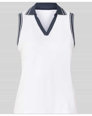 Varley Regular Fit Poloshirt aus Lyocell-Mix Modell 'Isaac' - Blau