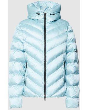 NO.1 Como Steppjacke mit Kapuze - Blau